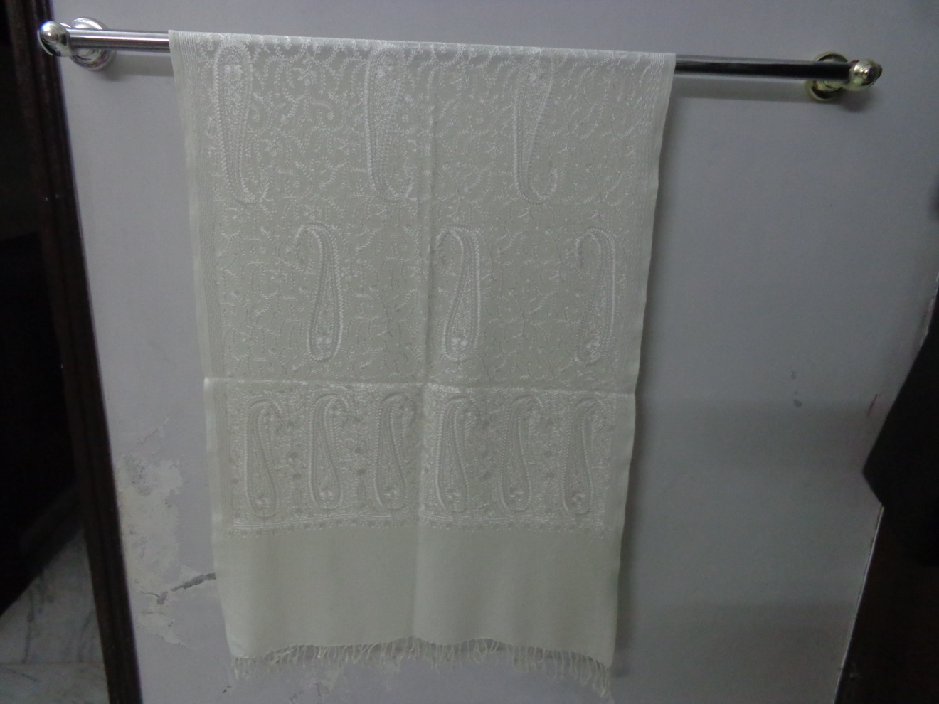 Wool Embroidery Stole