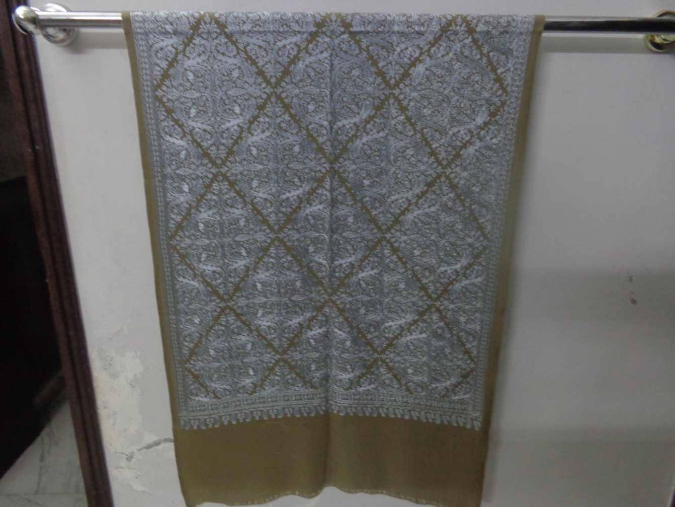 Wool Embroidery Stole