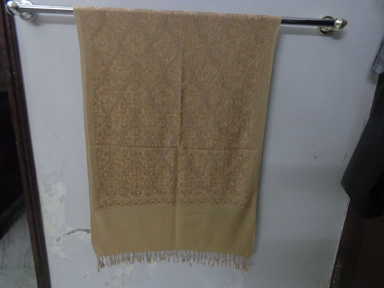 Wool Embroidery Stole