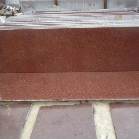 Imperial Red Granite - Gang Saw Slabs (280cm x 160cm), Mini Gang Saw Slabs (240cm x 70cm), Tiles (60cm x 60cm) , Stylish Red Color, Heat & Crack Resistant, Smooth Finish