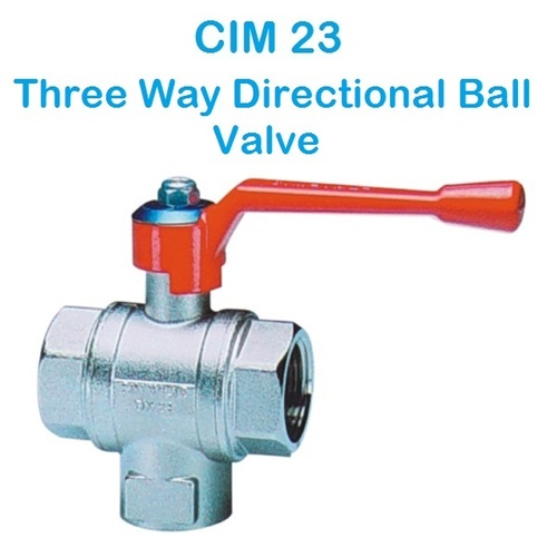 थ्री वे बॉल वाल्व