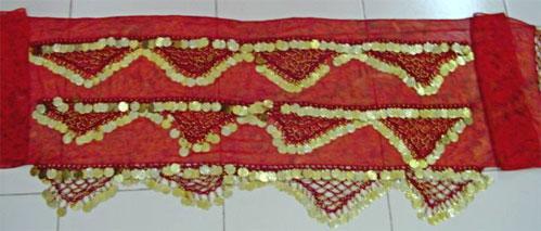 कॉइन हिप स्कार्फ