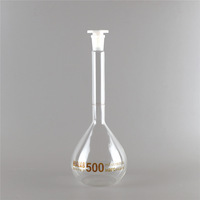 VOLUMETRIC FLASK CLASS B CLEAR GLASS