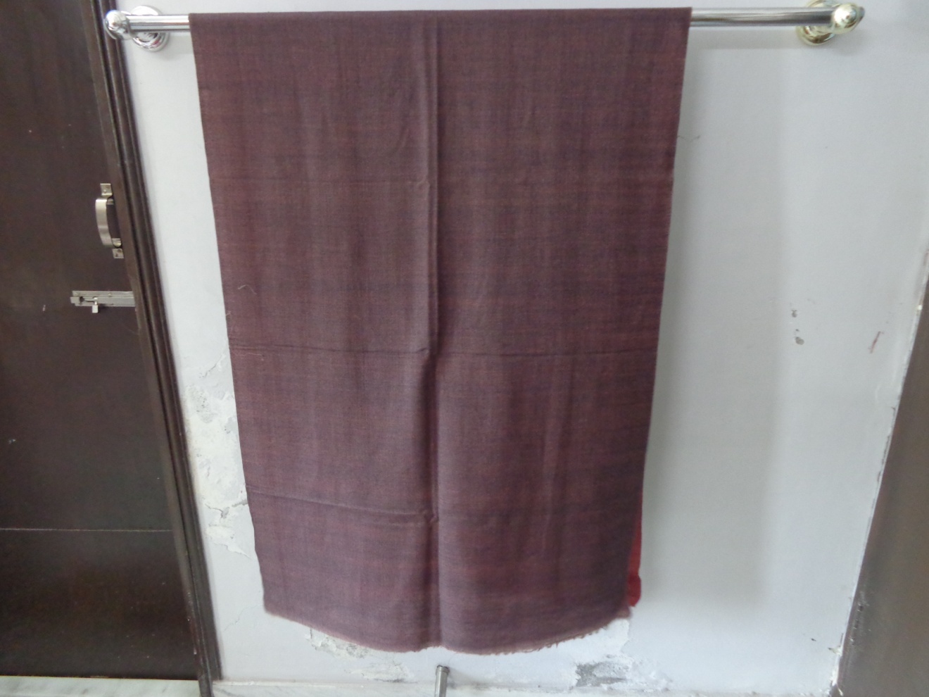 Fine Wool Reversible Plain