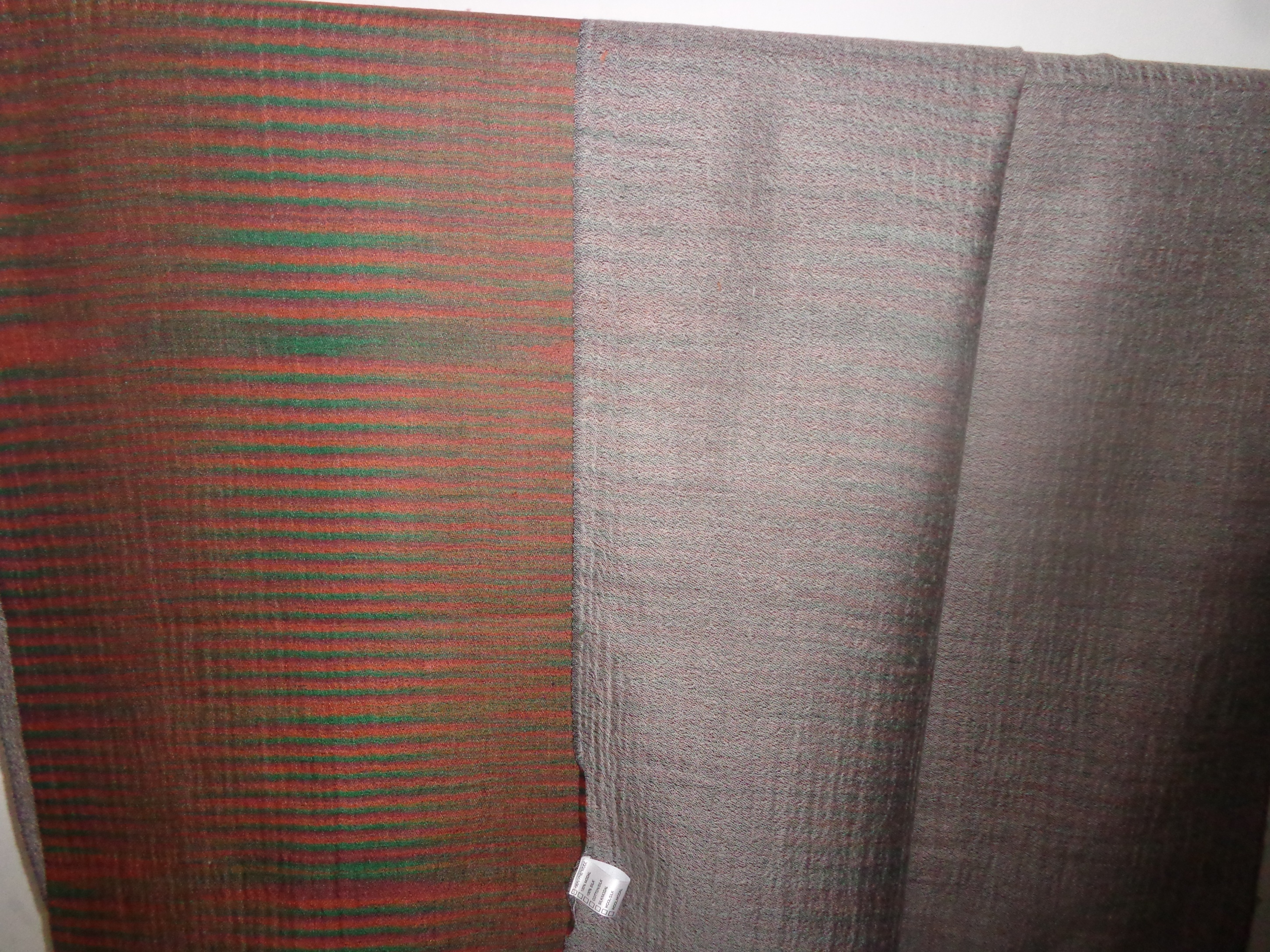 One Side Stripe Other Side Plain