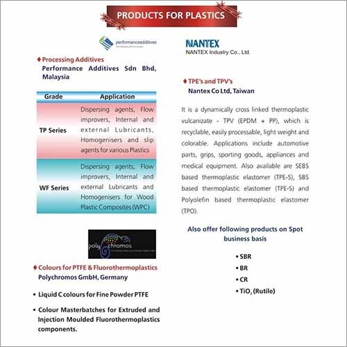 प्लास्टिक एडिटिव्स