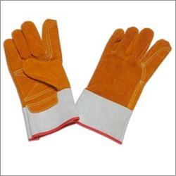 लेदर हीट रेसिस्टेंट ग्लव