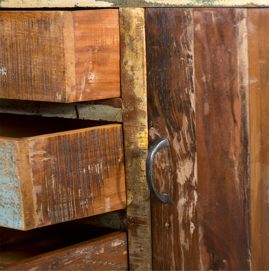 Reclaimed Wooden Furniture- Sideboard With Drawer