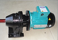 Heavy Duty Helical Gear Motor - Color: Black & Blue