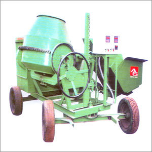 Concrete Mixer With Hydraulic Hopper