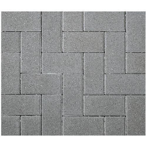 ग्रे पेवर ब्लॉक