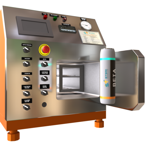 Cath Lab ETO Sterilizer - Stainless Steel, 5-10 Litre Chamber Size | Intuitive Touchscreen, Advanced Safety Features, Efficient Gas Ventilation