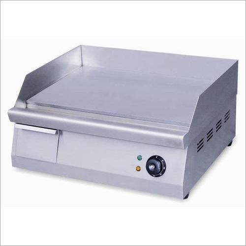 Griddle Plate - Stainless Steel, 550x540x230 mm | 03 kW/h Power, Up to 300°C Temperature Range, Ideal for Grilling Chicken and Vegetables