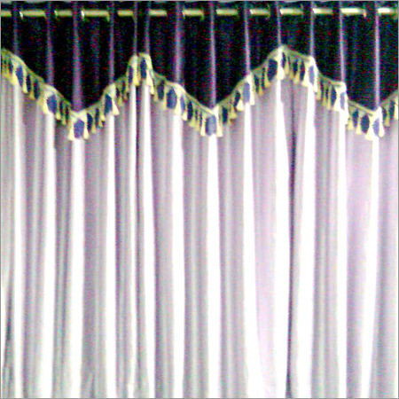 रेशमी पर्दा कपड़ा