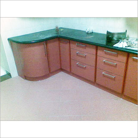 लकड़ी का मॉड्यूलर किचन