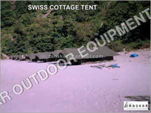 Polypropylene Swiss Cottage Camping Tent