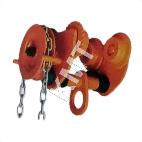 Geared Trolley - Material: Steel