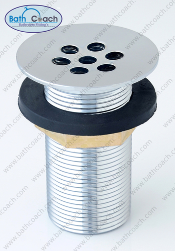 Round Brass Cp Flat Waste Coupling