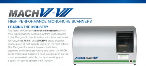 High Production Microfishe Scanner