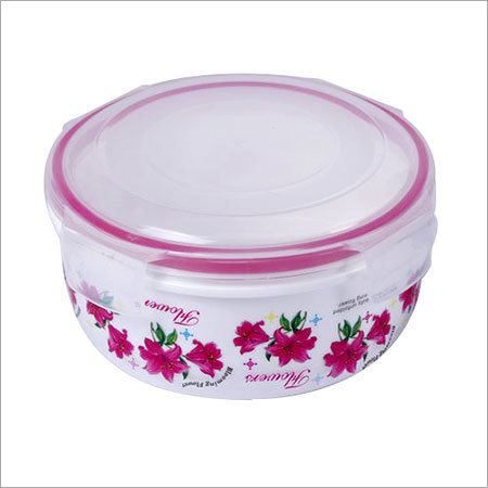 रिसाव रहित गोल कंटेनर 1200 एमएल प्रिंट