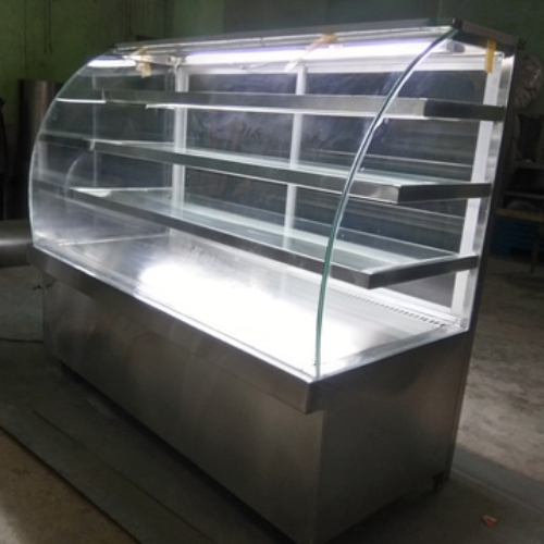 Transparent Display Counter Application: To Be Used For Cold Items