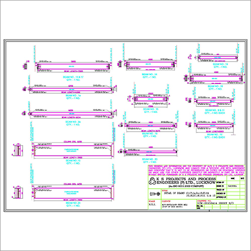 Details Of Beams