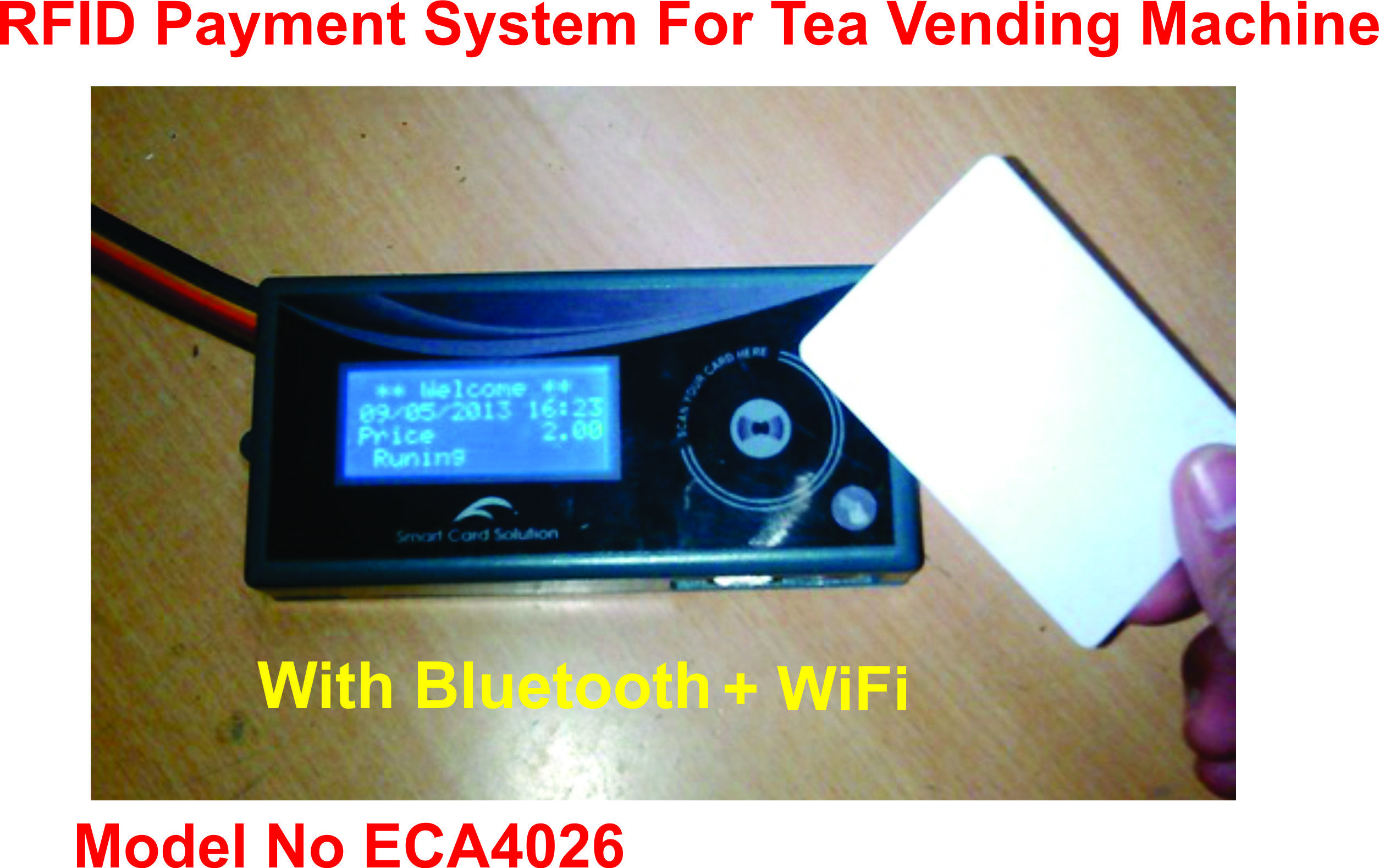 Tea Vending Machine Control Panel