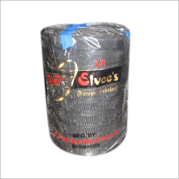 पॉलिएस्टर काला वेबिंग टेप