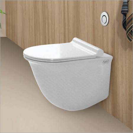 दीवार पर माउंट किए गए शौचालय