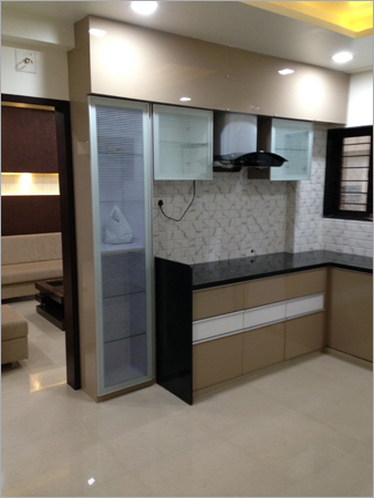 एक्रेलिक मॉड्यूलर रसोई