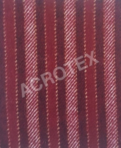 फैंसी एक्रिलिक कैशमिलोन स्ट्राईप फैब्रिक