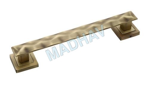 Antiq Door Handle - Zinc Alloy, 10+ Available 12 Inches Size, Brass Antique Finish | Main Door Application, Weighs 600 Grams