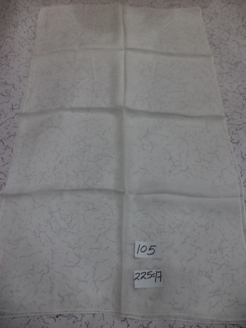 Black Pure Silk Solid Dyed Stoles