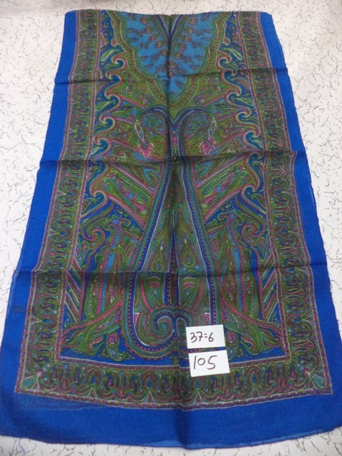 Mixcolor Pure Silk Jamawar Printed Stoles