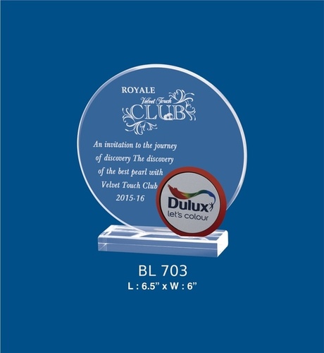 एक्रिलिक ट्रॉफियां