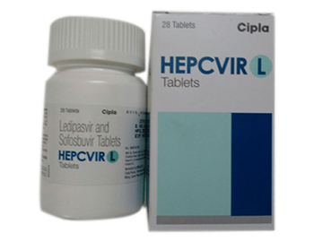 Hepcvir L - Ledipasvir 90mg & Sofosbuvir 400mg | Convenient Dosage, Dual Antiviral Action, Effective Treatment, Reduces HCV