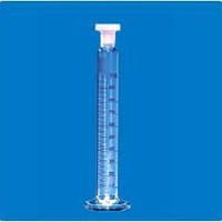 Measuring Cylinder Round Base With Stopper Class A