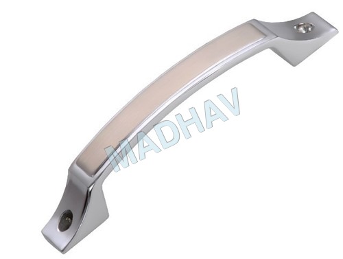 Drawer Handles - Zinc Alloy, 96mm Size with Options for 128mm and 160mm , Elegant White Metal Finish in CPTT Color
