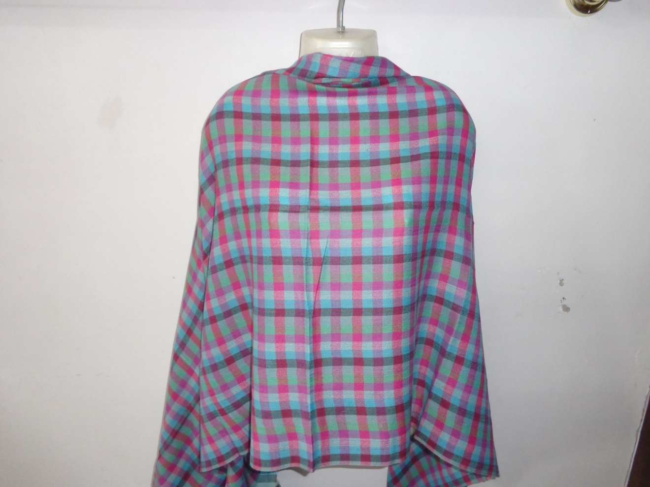 Fine Wool Multi Check Stoles
