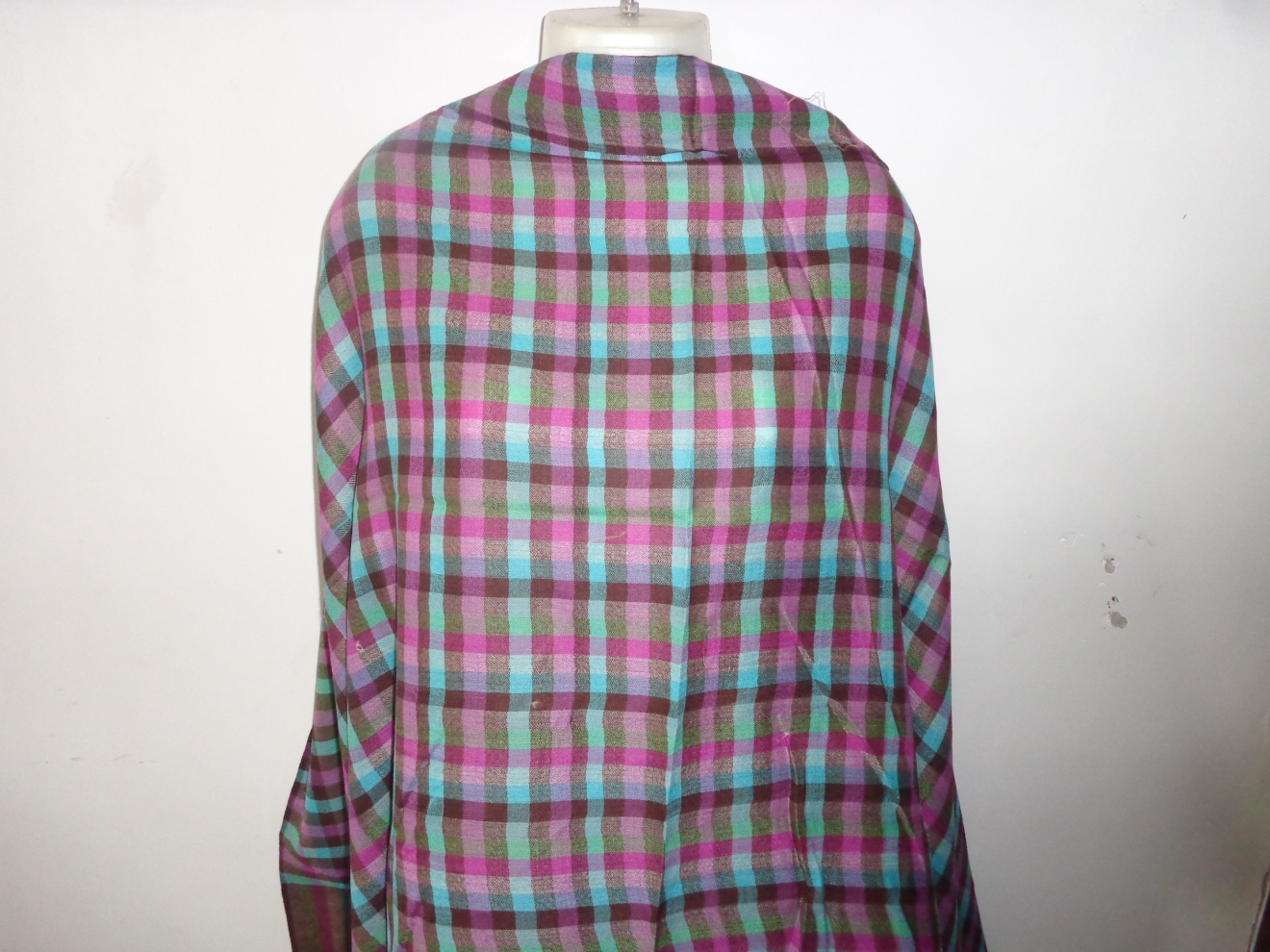 Fine Wool Multi Check Stoles