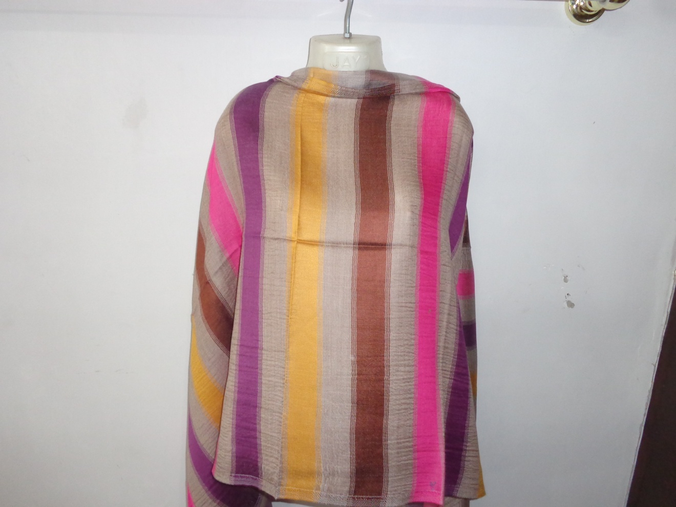 Multi Stripes Wool Stoles