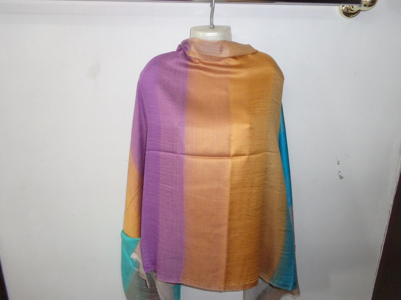 Multi Stripes Wool Stoles