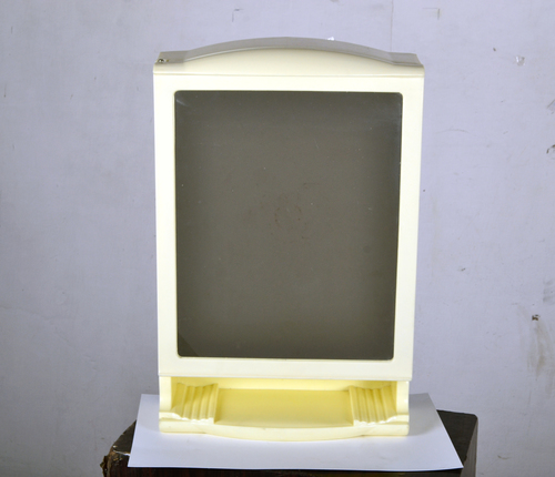 Plastic Mirrored Bathroom Cabinets - PVC Material, Lightweight Design, Crack Resistant | Attractive Colors, Separate Storage Sections