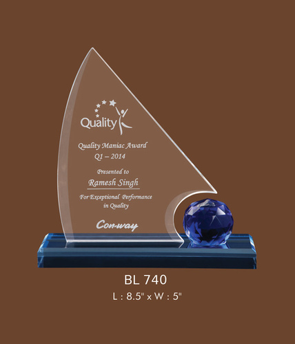 एक्रिलिक ट्रॉफी