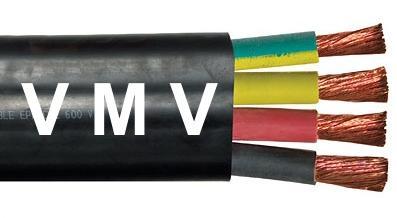 Pvc 4 कोर फ्लैट केबल