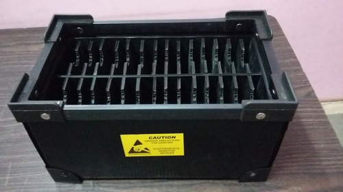 ESD Bins With Conductive Sheet Partitions