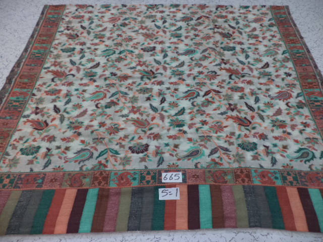 Mixcolor Fine Wool Kani Shawls