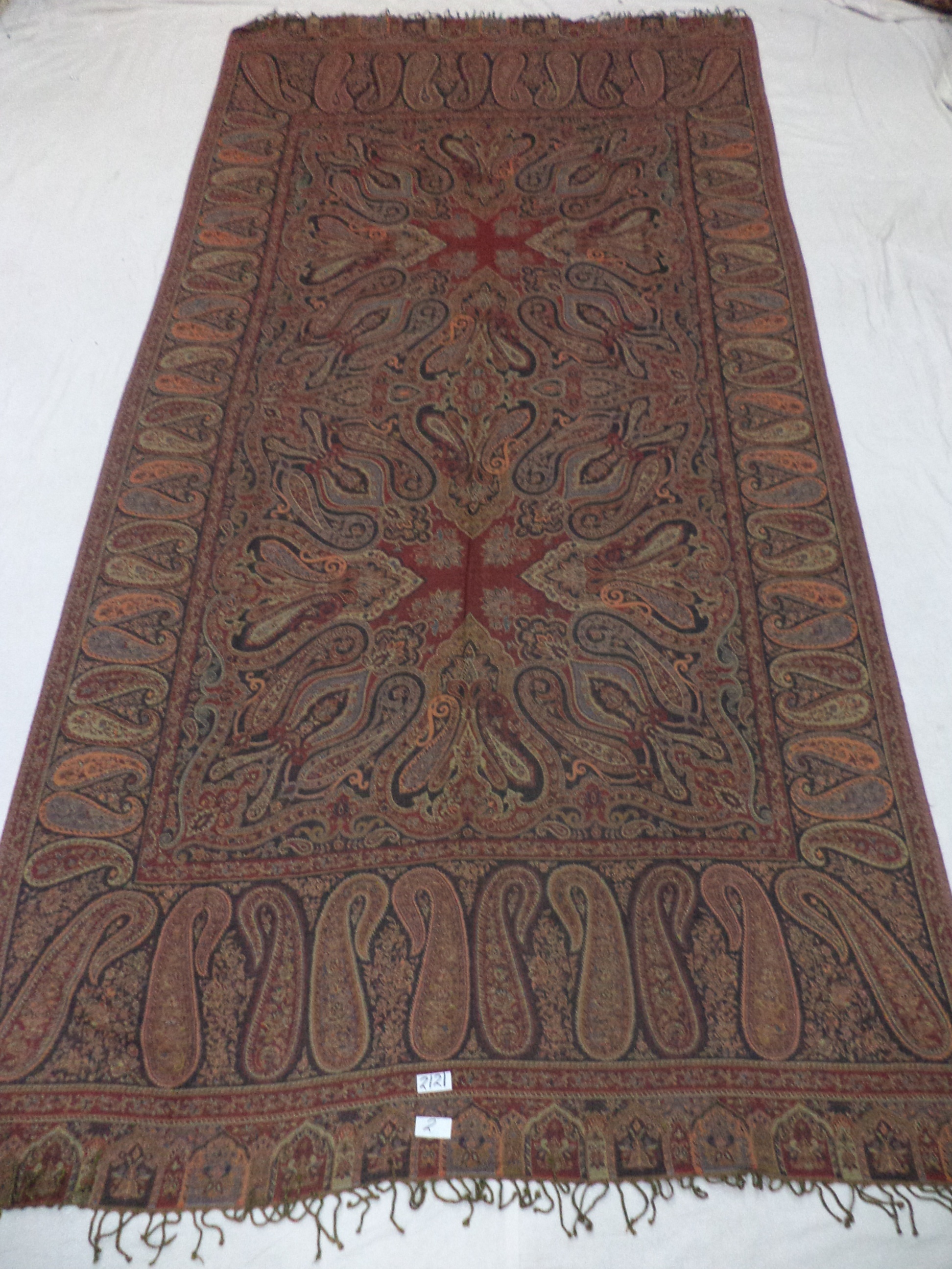 Mix Color Woolen Jamawar Gents Shawls