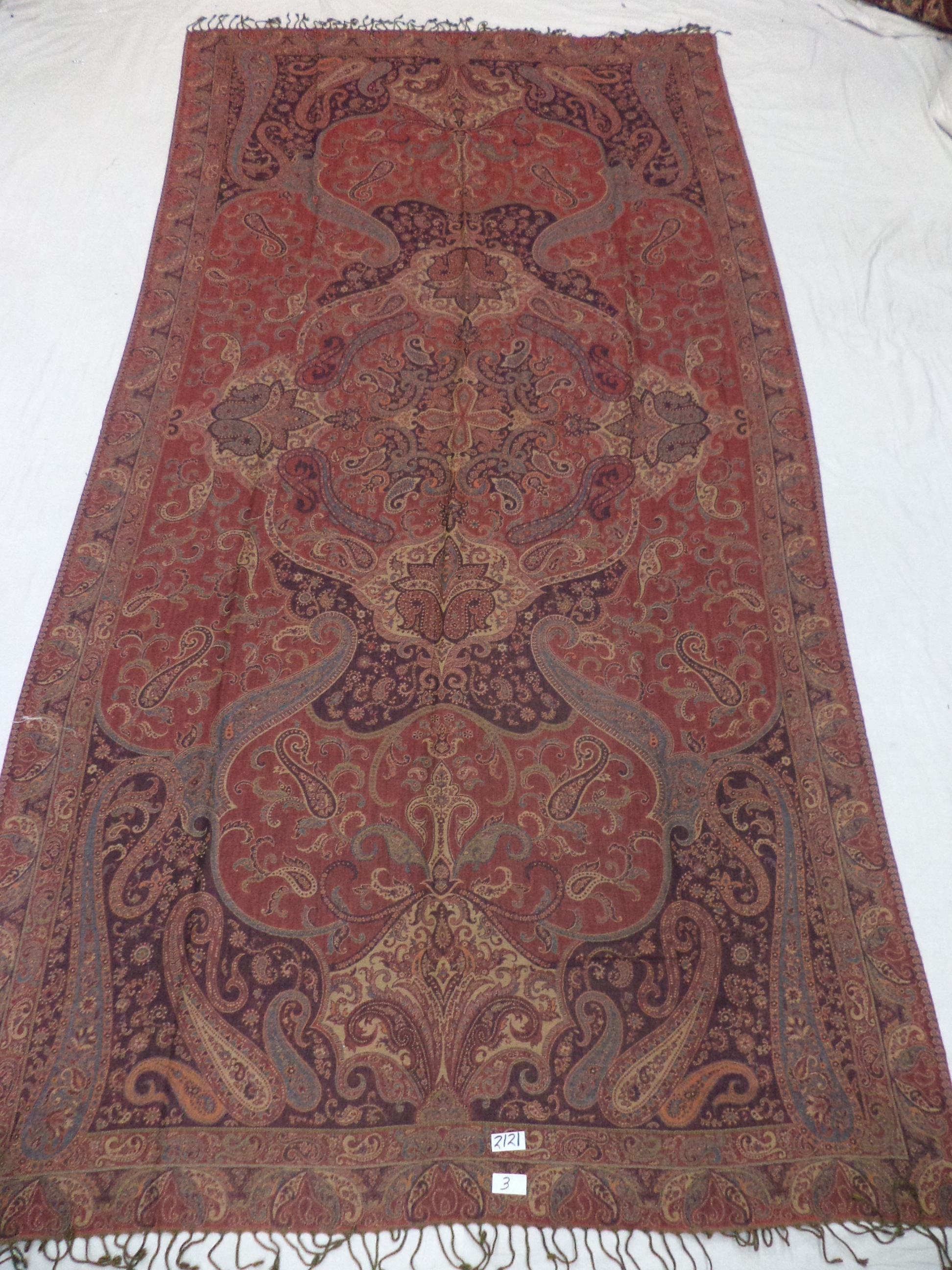 Mix Color Woolen Jamawar Gents Shawls