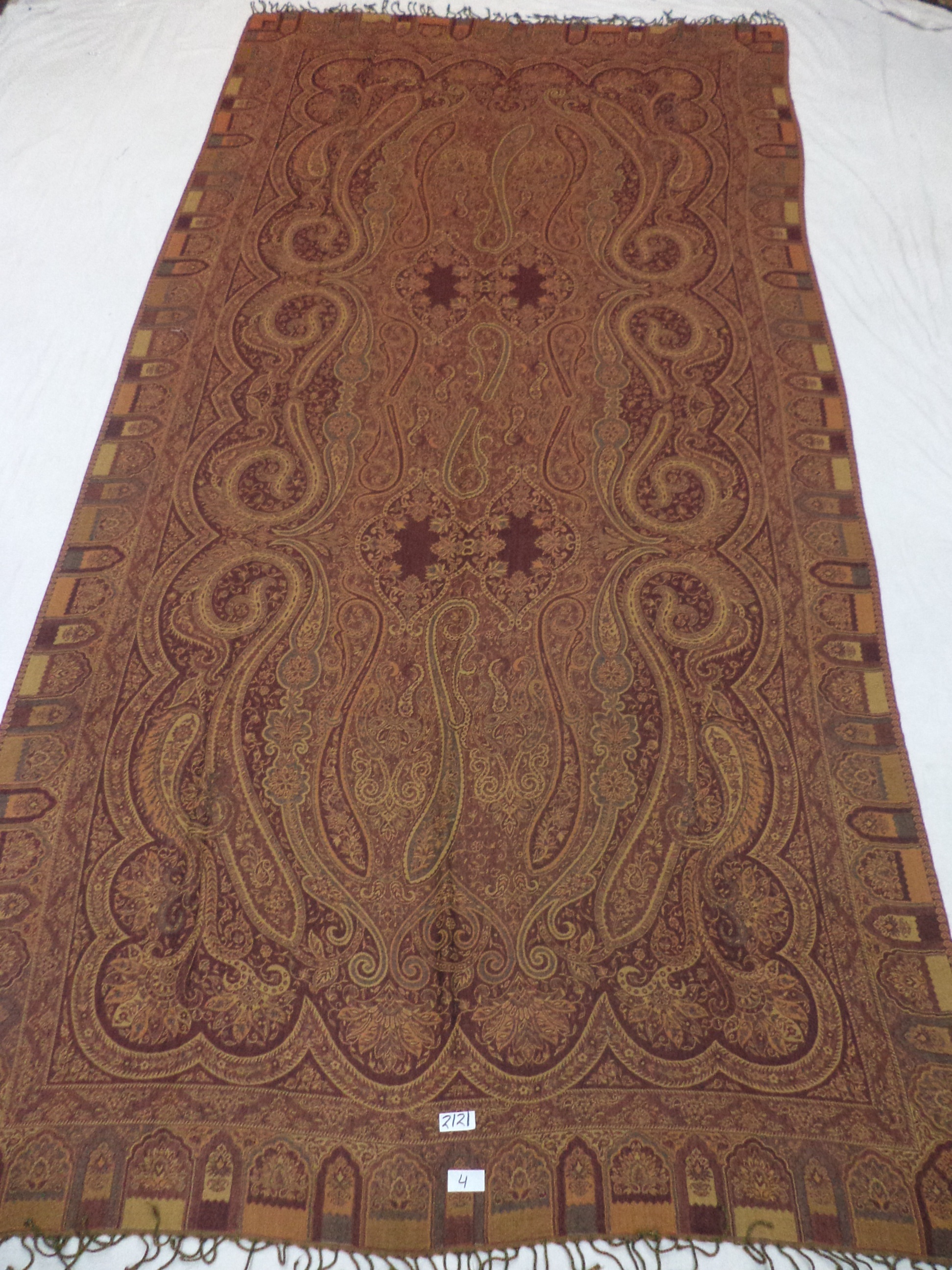 Mix Color Woolen Jamawar Gents Shawls